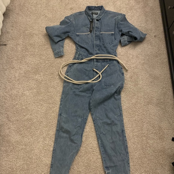 Mariene De Voir Denim Jumpsuit